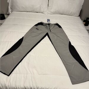 Men's Gray and Black Pants